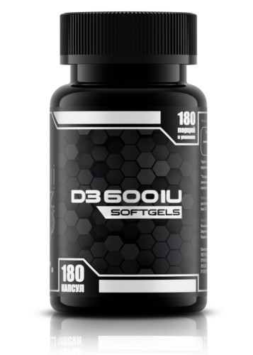 O.N.E D3 600 IU 180 капсул