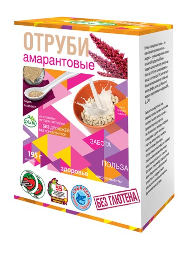 Отруби амарантовые Di&Di, 250 г