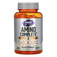 NOW AMINO COMPLETE 120 растительных капсул