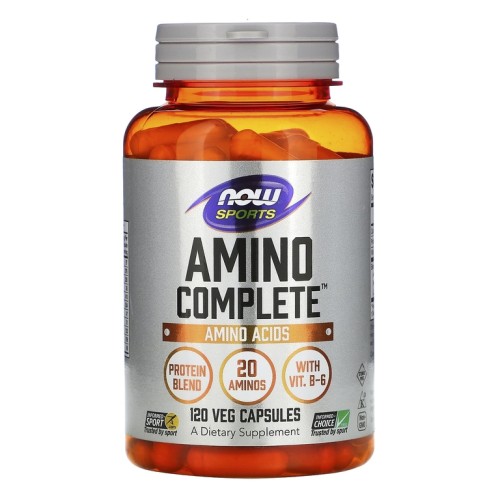 NOW AMINO COMPLETE 120 растительных капсул
