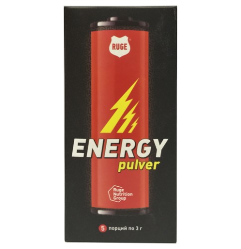 Energy Pulver, 5 packs