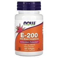 NOW E-200 MIXED TOC 100 софтгелей