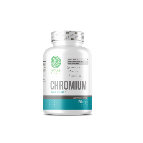 Nature Foods Chromium Picolinate 200 мкг 120 капсул