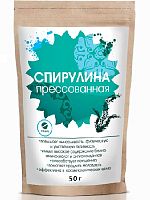 GreenBuffet Спирулина прессованная в таблетках, 50 гр.