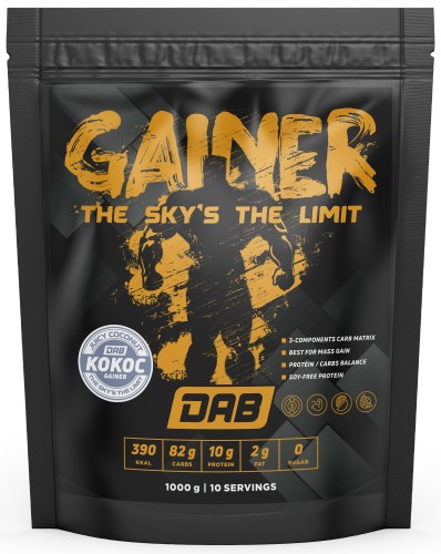 Производство DAB Gainer 1000 g кокос