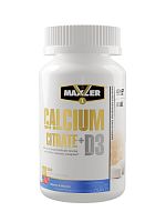 Maxler Calcium Citrate + D3, 120 tabs
