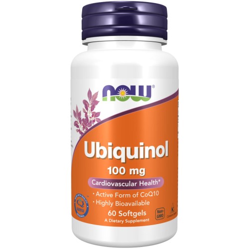 NOW UBIQUINOL 100MG 60 софтгелей