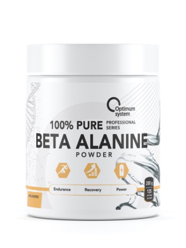 Optimum System 100% Pure Beta-Alanine Powder, 200 g