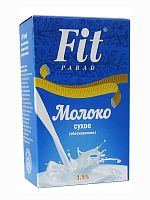 FitParad Молоко сухое 1,5% обезжиренное, 300 гр