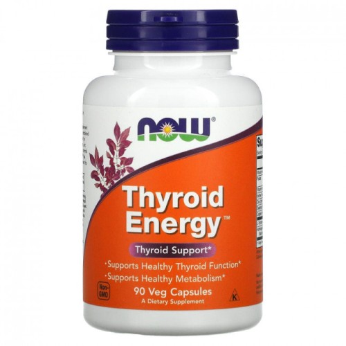 NOW THYROID ENERGY 90 растительных капсул