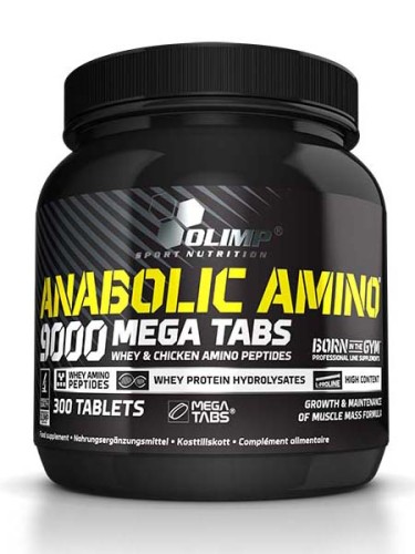 Anabolic Amino 9000 Mega Tabs, 300 tab