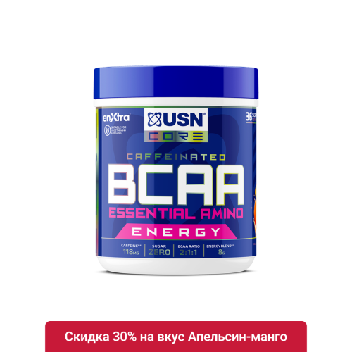 USN BCAA Power Punch ENERGY / Комплекс аминокислот 400 гр