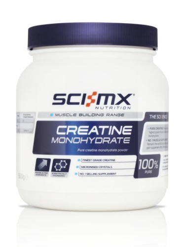 SCI-MX Creatine Monohydrate, 500 g