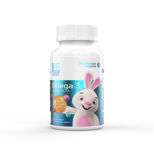 BENE! TINY OMEGA 3 120 шариков
