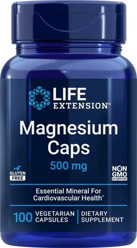 Life Magnesium Caps 500mg 100 растительных капсул