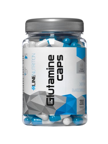 RLINE Glutamine Caps 200 капсул