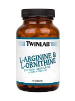 L-Arginine & L-Ornithine, 100 capsules распродажа