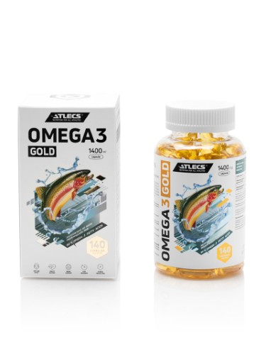 Atlecs Omega-3 GOLD 140 капсул