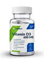 CYBERMASS Vitamin D3, 60 caps