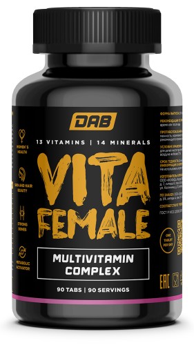 DAB Vita Female, 90 tabs