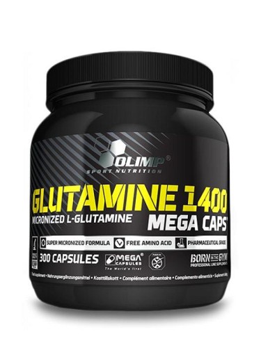Glutamine Mega Caps, 300 caps