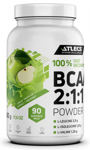 Atlecs BCAA 2.1.1, 500 g,