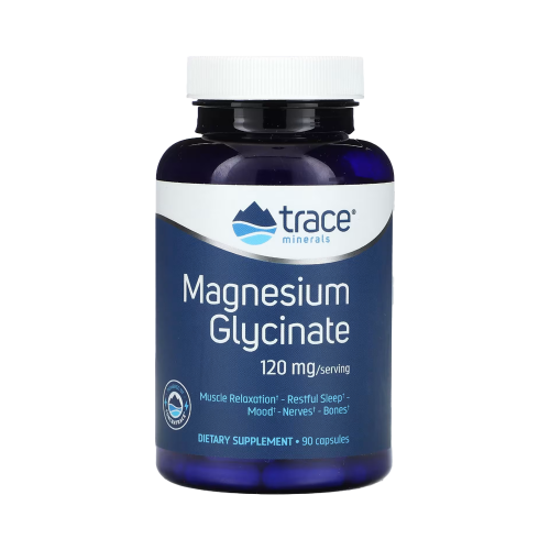 Trace Magnesium Glycinate (BisGlycinate) 120 мг 90 капсул фото 2