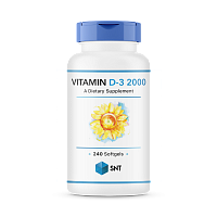 										SNT Vitamin D3 2,000 IU 240 софтгелей									