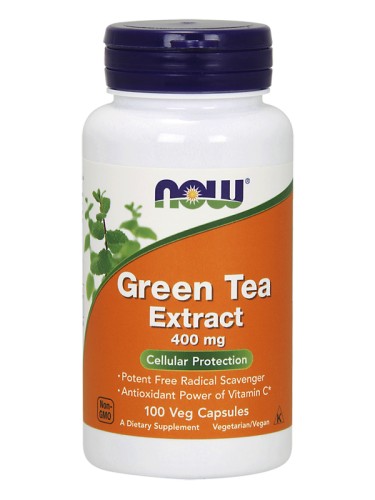 NOW Green Tea Extract, 100 caps