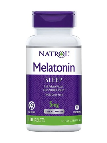 Natrol Melatonin 5 mg, 100 таблеток