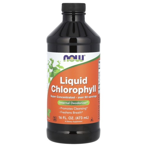 NOW LIQ CHLOROPHYLL & MINT 473 мл