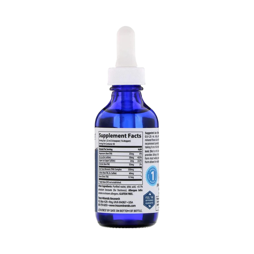 Trace Ionic Zinc 50 мг 59 мл фото 2