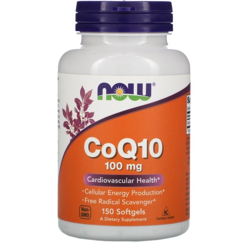 NOW CoQ10 100mg 150 софтгелей