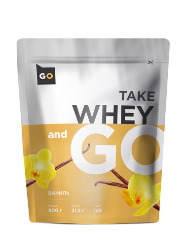 Take and Go Whey, 900 g, 