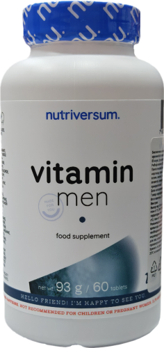 Nutriversum VITAMIN MEN / Витамины для мужчин 60 таблеток