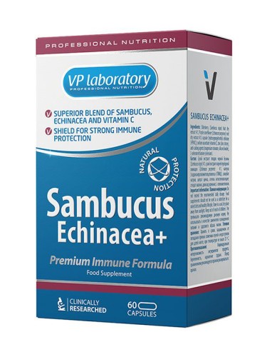 VP Sambucus Echinacea, 60 caps