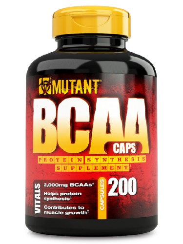 BCAA Mutant, 200 caps