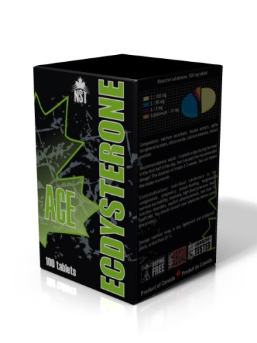Ecdysterone ACE, 100 таблеток