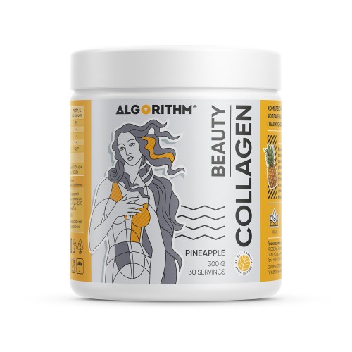 Algorithm Collagen beauty+HA+Vit C, 300 g,