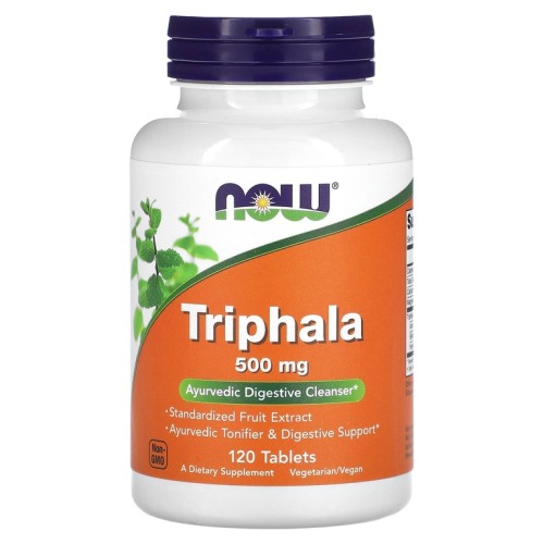 NOW TRIPHALA 500MG 120 таблеток