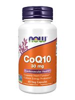 NOW CoQ10 30 mg, 60 vcaps