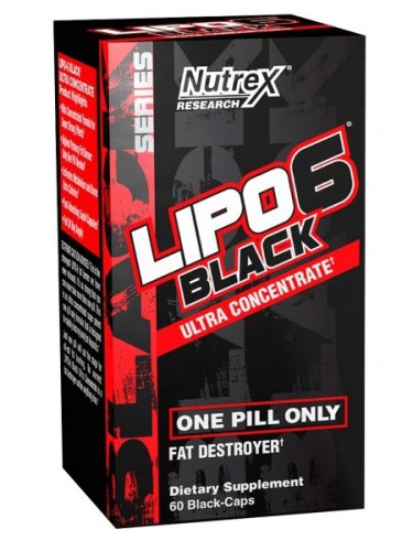 Lipo 6 Black ultra concentrate, 60 caps