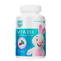 BENE! TINY VITA D3 60 мармеладок