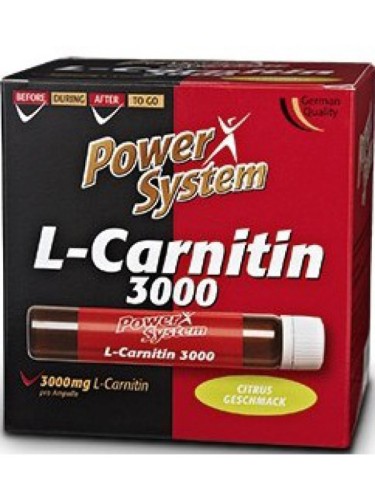 L-Carnitin 3000 mg, 25 ml