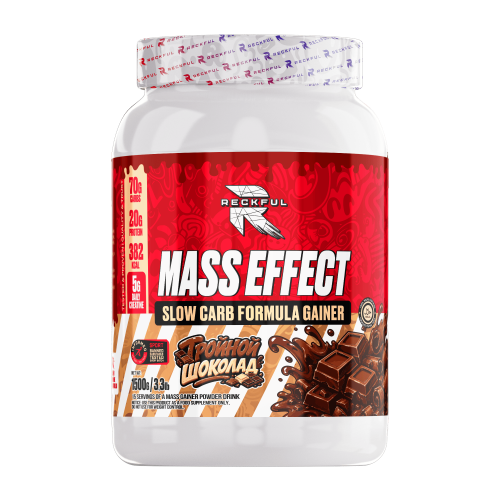RECKFUL MASS EFFECT GAINER / Масс Эффект Гейнер 1500 гр