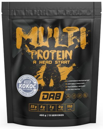 Производство DAB Multi protein 480 g кокос