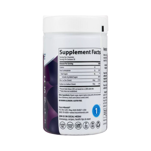 Trace Zinc Gummies 30 мг 60 таблеток фото 2
