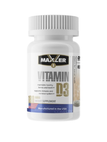Maxler Vitamin D3 1200 IU, 180 tabs