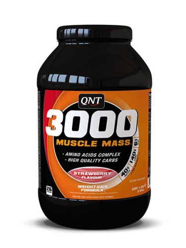 QNT Muscle Mass 3000, 1300 g