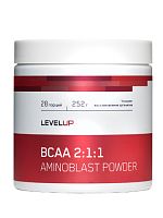 LevelUp Aminoblast BCAA Powder, 252 g